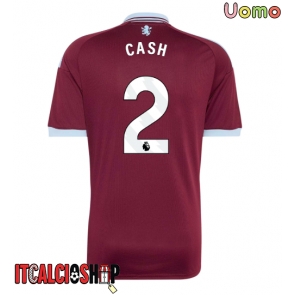 Aston Villa Matty Cash #2 Prima Maglia 2026-27 Manica Corta Aston Villa Matty Cash #2 Prima Maglia 2026-27 Manica Corta